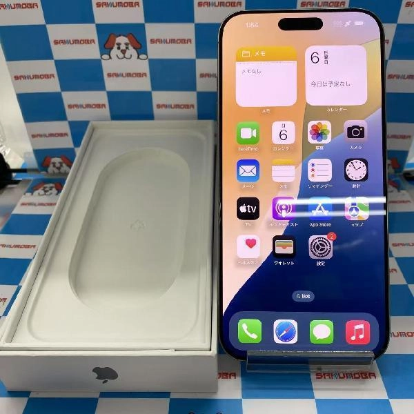 iPhone16 Pro Max Apple版SIMフリー 256GB MYWK3J/A A3298 新品同様 No 商品カラー