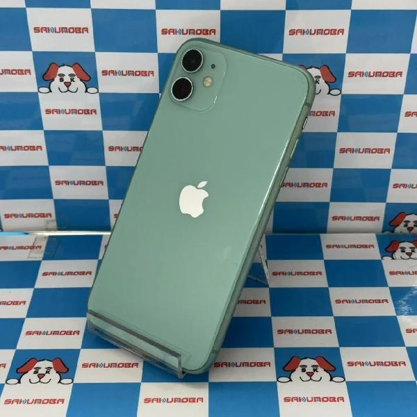 iPhone11 au版SIMフリー 128GB MWM62J/A A2221 ジャンク品 グリーン