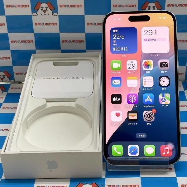 iPhone15 au版SIMフリー 128GB MTML3J/A A3089 新品同様品