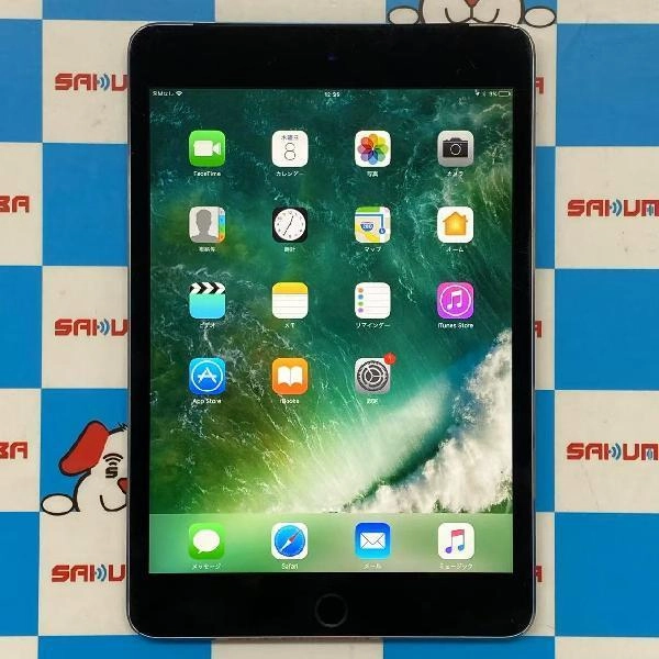 iPad mini 第4世代 au版SIMフリー 64GB MK6Y2J/A A1550 スペースグレイ