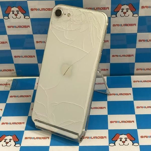 iPhoneSE 第2世代 au版SIMフリー 128GB MXD12J/A A2296 ジャンク品 ホワイト