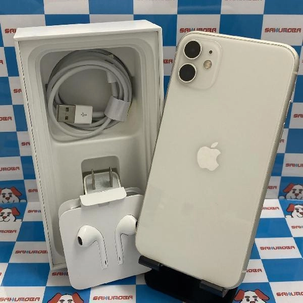 iPhone11 au版SIMフリー 64GB MWLU2J/A A2221 ホワイト