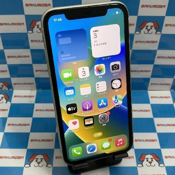 iPhone11 Apple版SIMフリー 64GB MHDJ3J/A A2221 ホワイト
