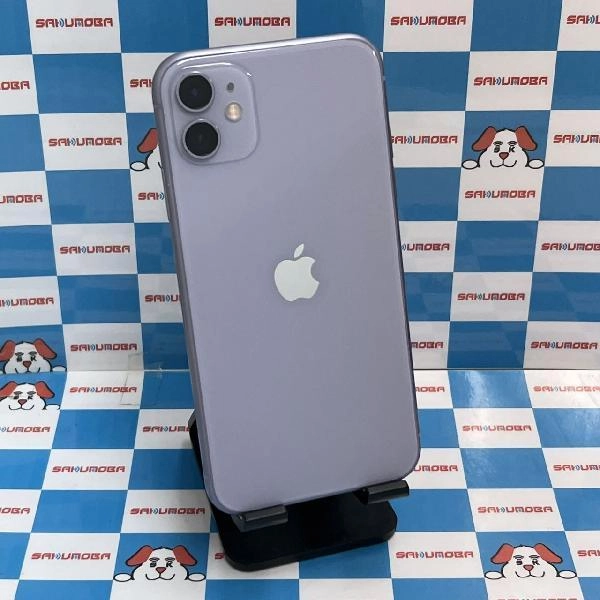 iPhone11 au版SIMフリー 128GB MWM52J/A A2221 パープル
