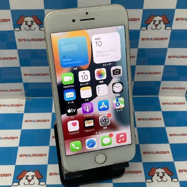 iPhone8 au版SIMフリー 64GB MQ792J/A A1906 シルバー