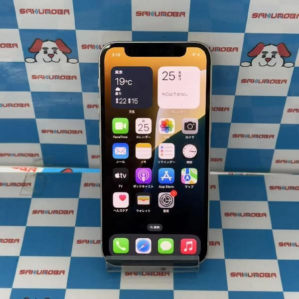 iPhone12 mini au版SIMフリー 128GB MGDM3J/A A2398 美品 ホワイト