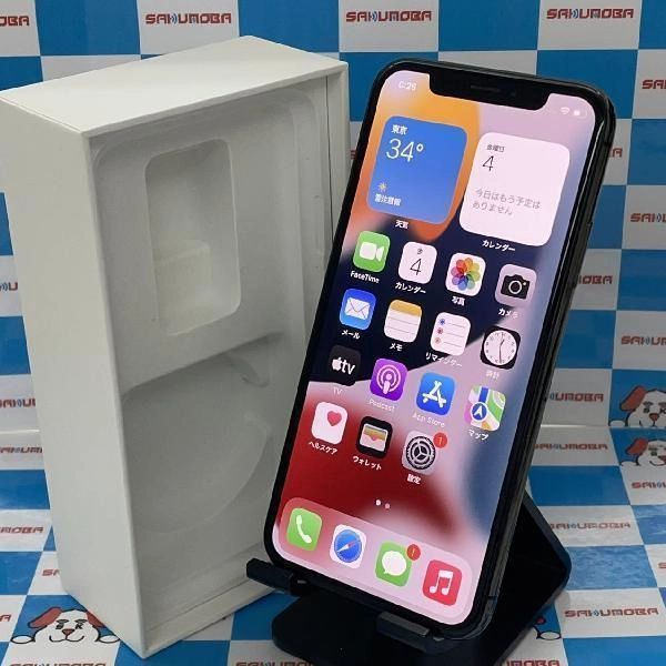 iPhoneX au版SIMフリー 256GB MQC12J/A A1902