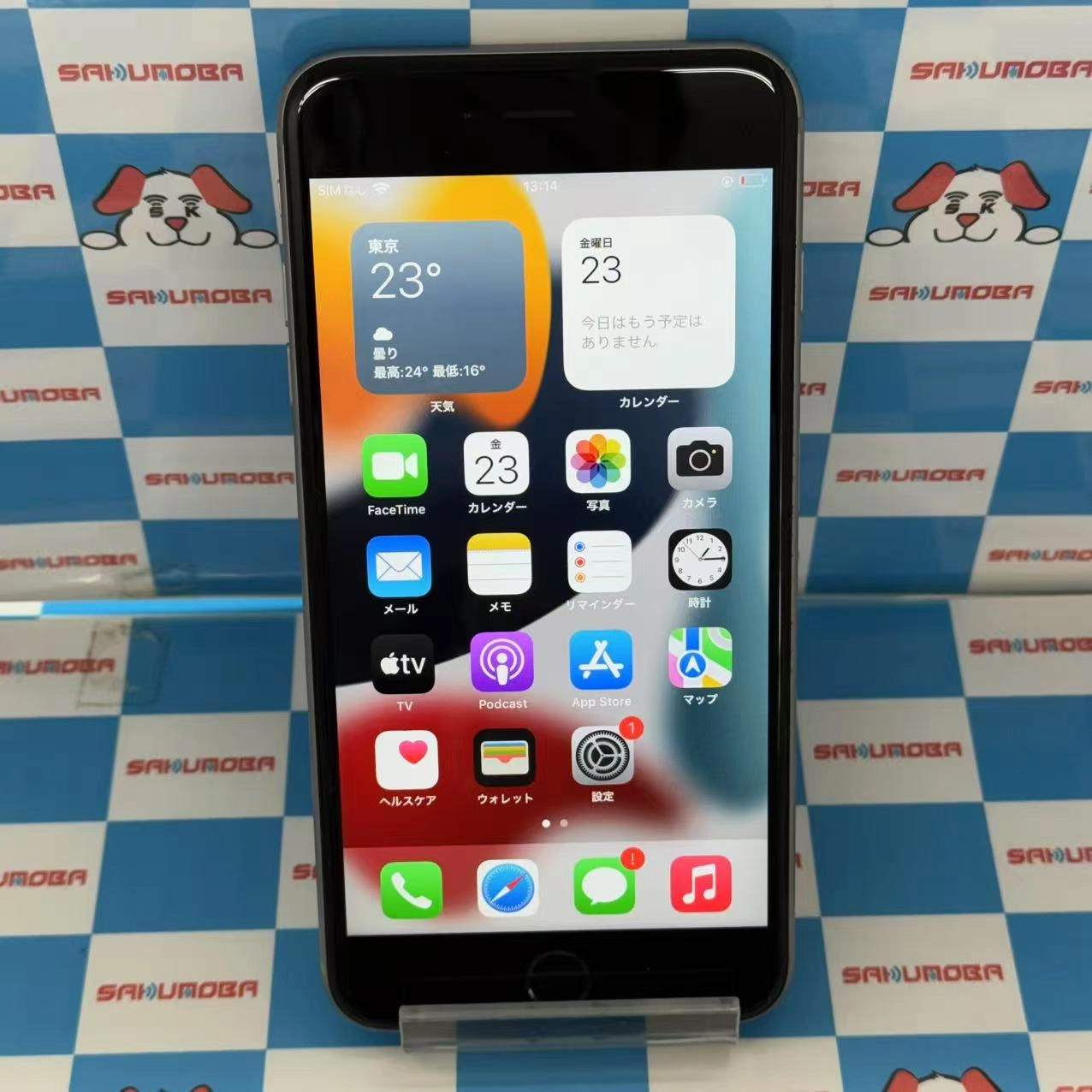 iPhone6s Plus docomo Apple 128GB スペースグレイ MKUD2 J/A