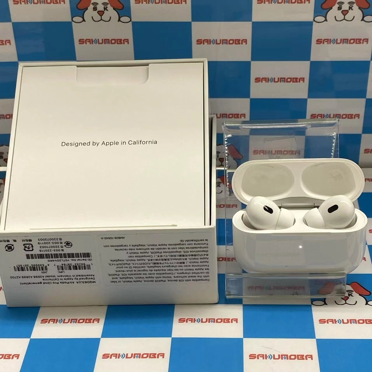 Airpods Pro 第2世代 ー ホワイト MQD83J/A