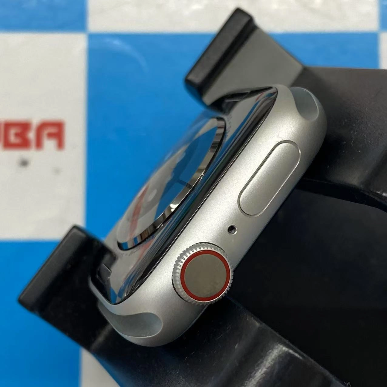 Apple Watch Series8 32GB 41mm シルバーアルミニウム ホワイトスポーツバンド MP4A3J/A SIMフリー 新品同様品