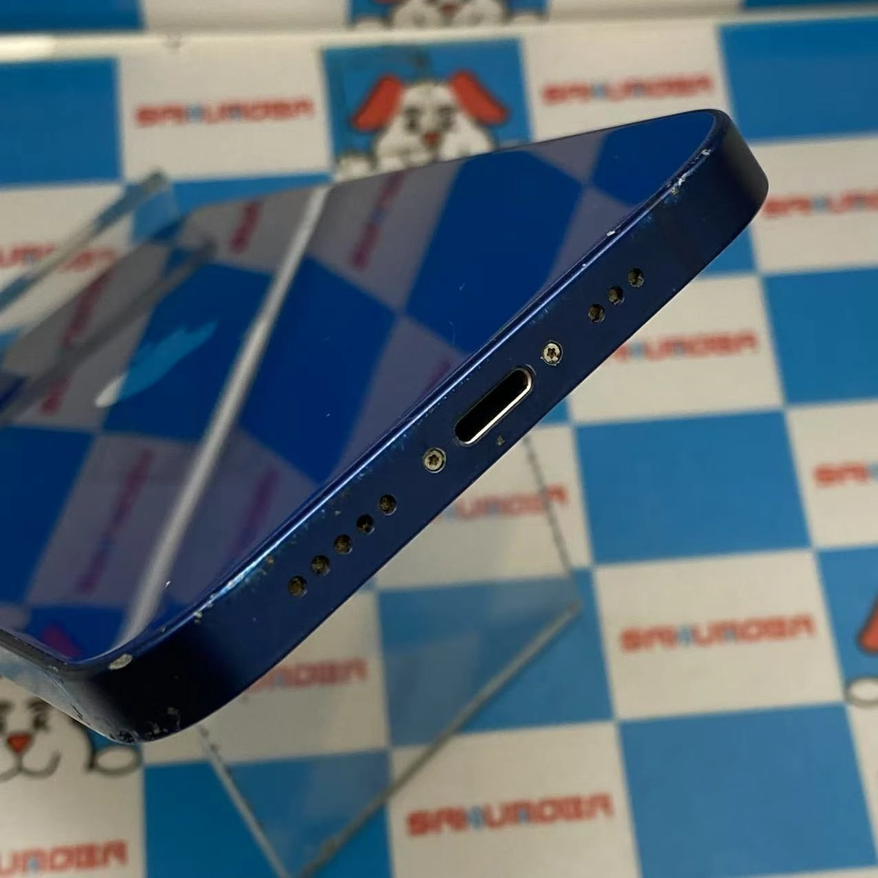 iPhone12 128GB ブルー MGHX3J/A Wi-Fi ジャンク品