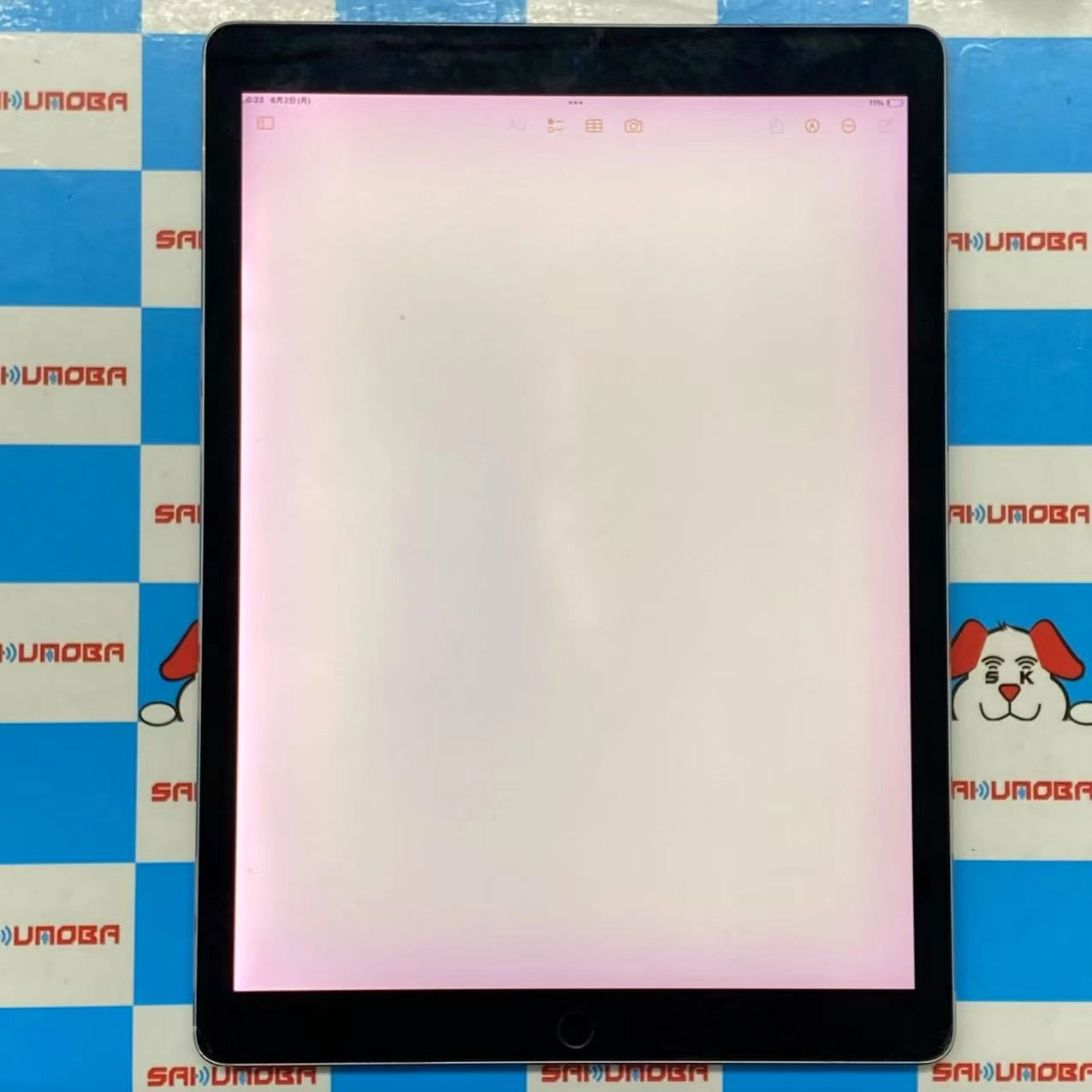 iPad Pro 12.9インチ 第2世代 Wi-Fi+Cellular モデル 512GB スペースグレイ MPLJ2J/A SoftBank版SIMフリー ジャンク品