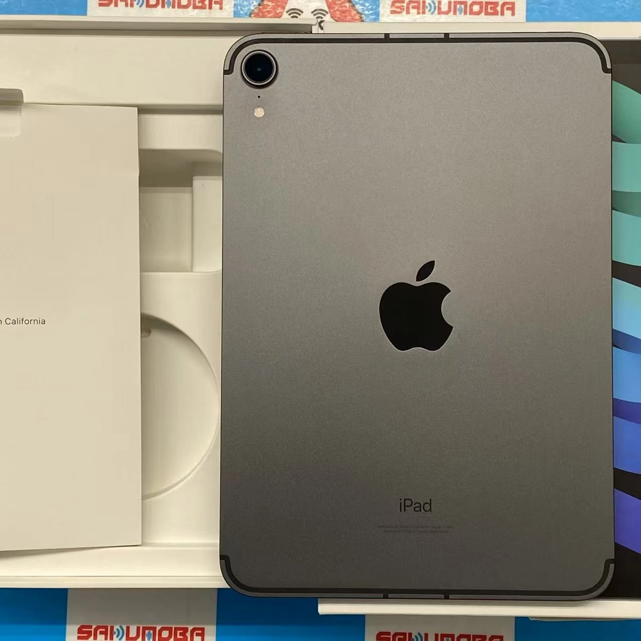 iPad mini 第6世代 Wi-Fi+Cellularモデル 64GB スペースグレイ MK893J/A SIMフリー 美品