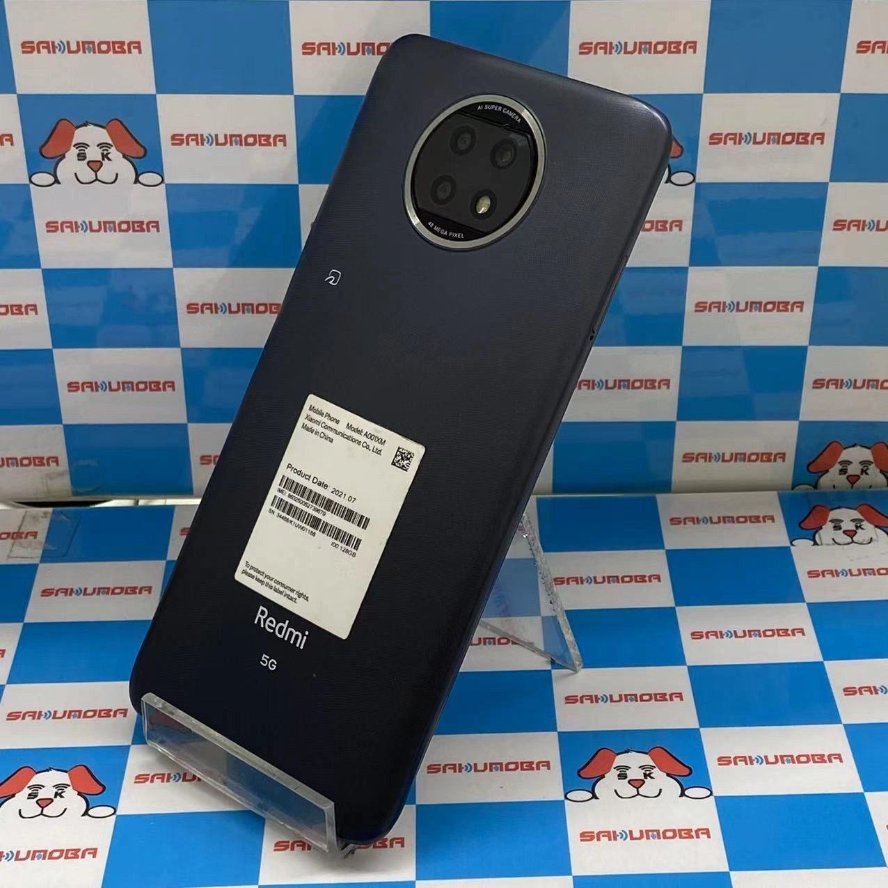 Redmi Note 9T 128GB ナイトフォールブラック A001XM SoftBank版SIMフリー