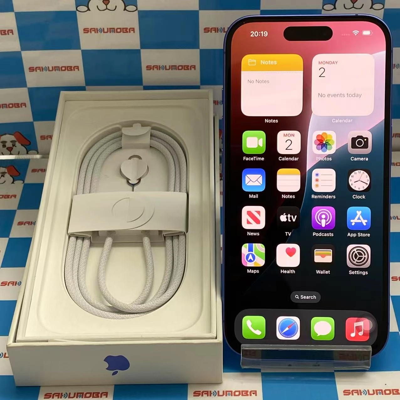 iPhone16 256GB ウルトラマリン MYE03J/A AU版SIMフリー 新品同様品 au