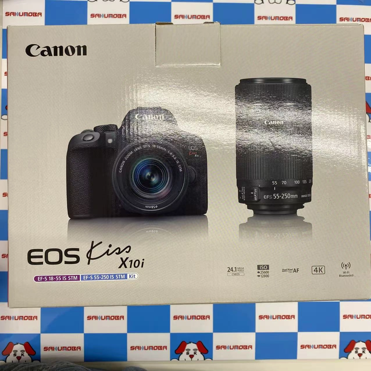 Canon キャノン EOS Kiss X10i ダブルズームキット デジタル一眼レフカメラ 極美品 ブラック