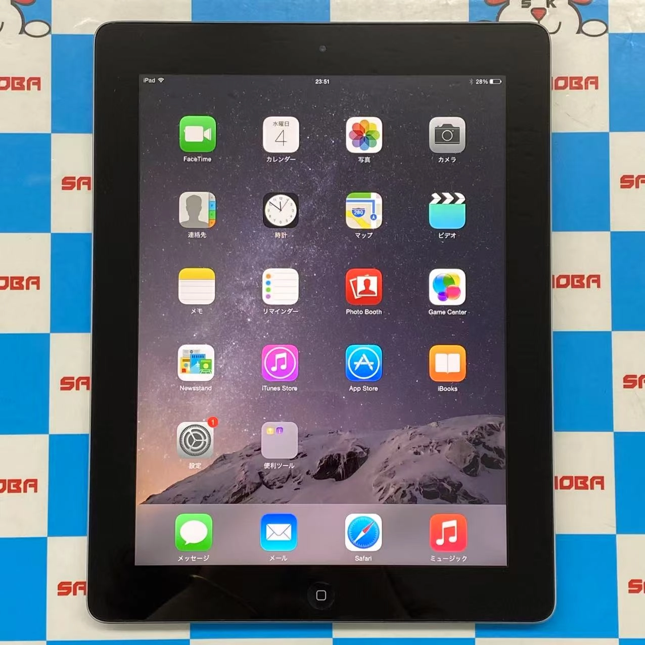iPad 第3世代 Wi-Fi+3G 16GB ブラック MC707J/A