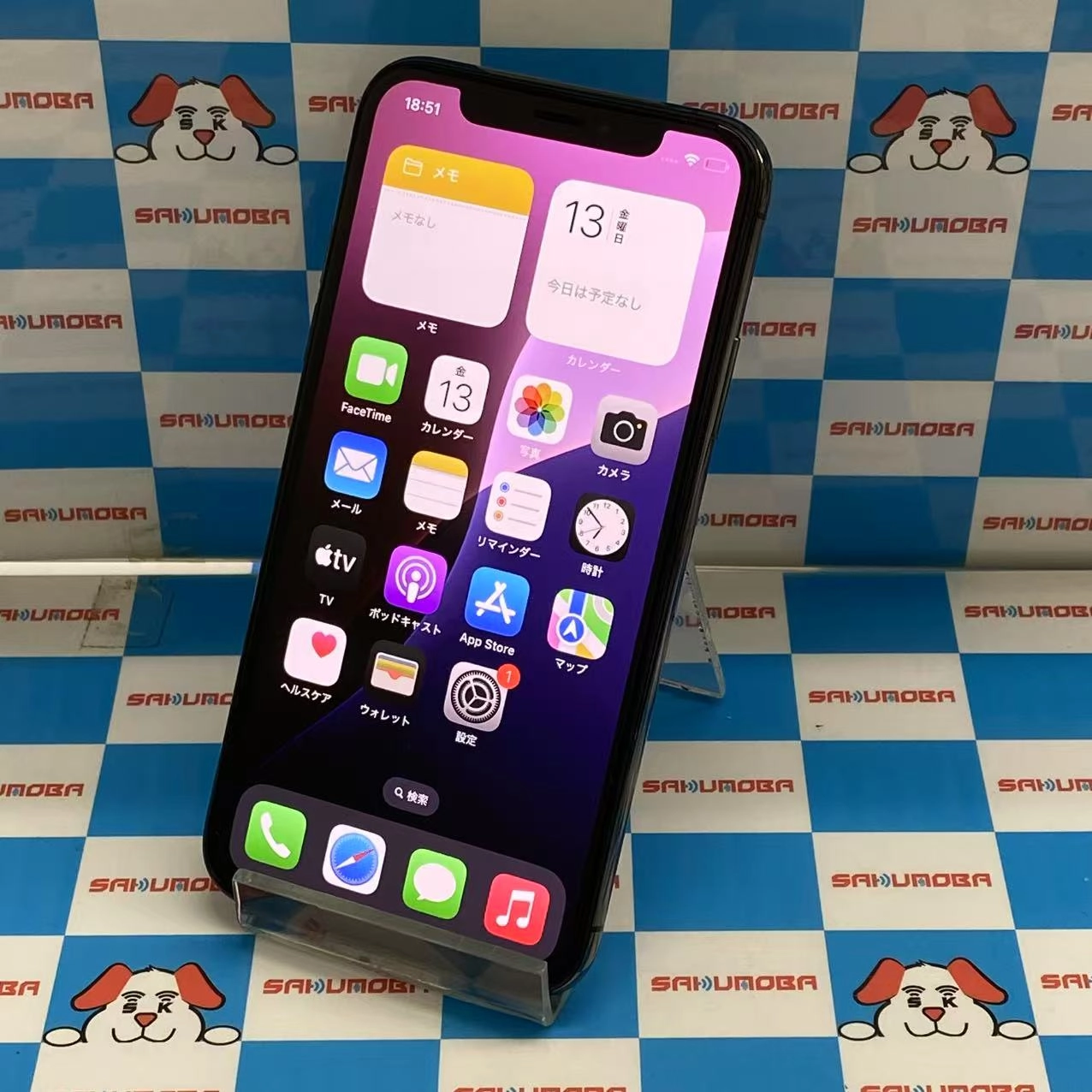 iPhoneXS 64GB スペースグレイ MTAW2J/A AU版SIMフリー
