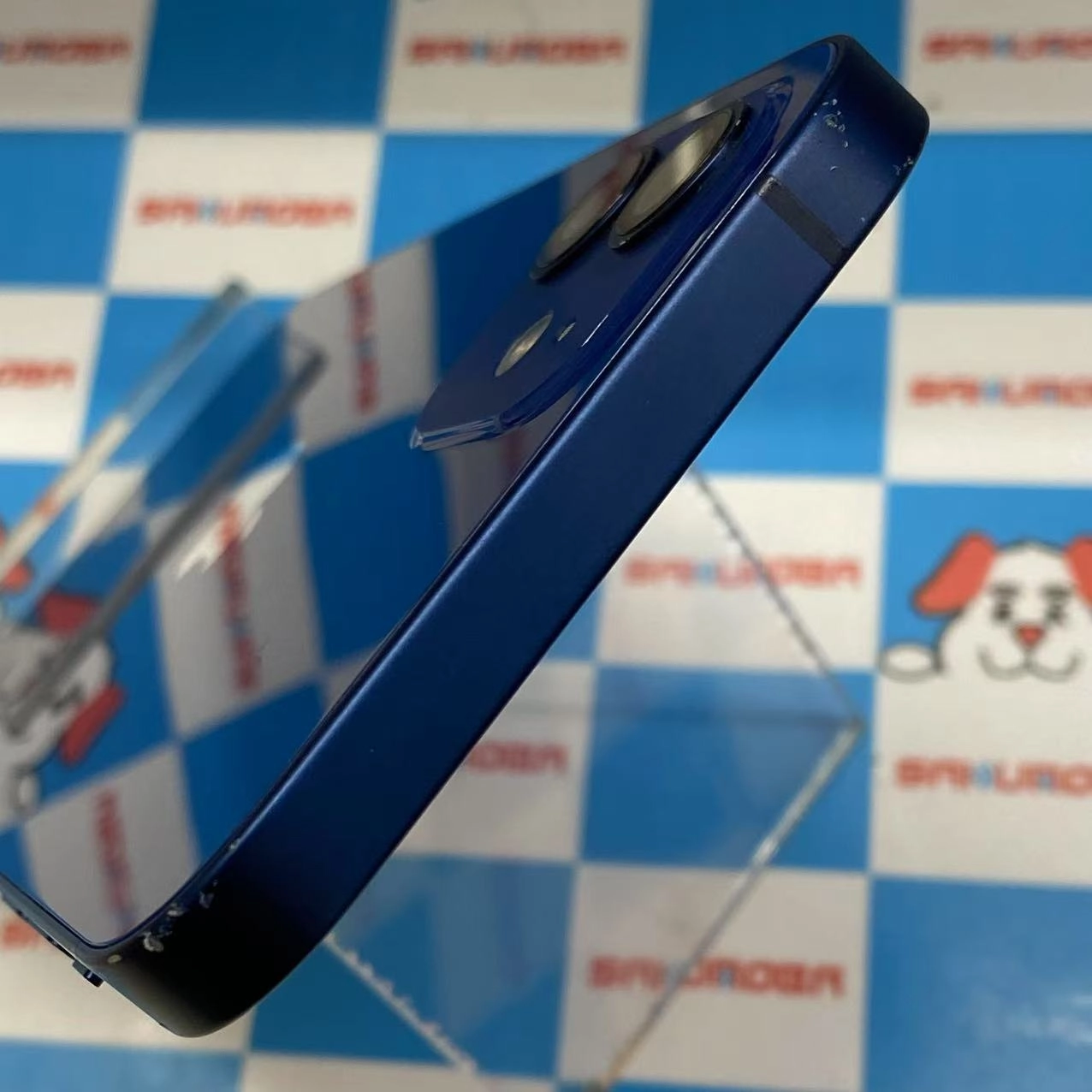 iPhone12 256GB ブルー MGJ33J/A SIMロック解除済 docomo