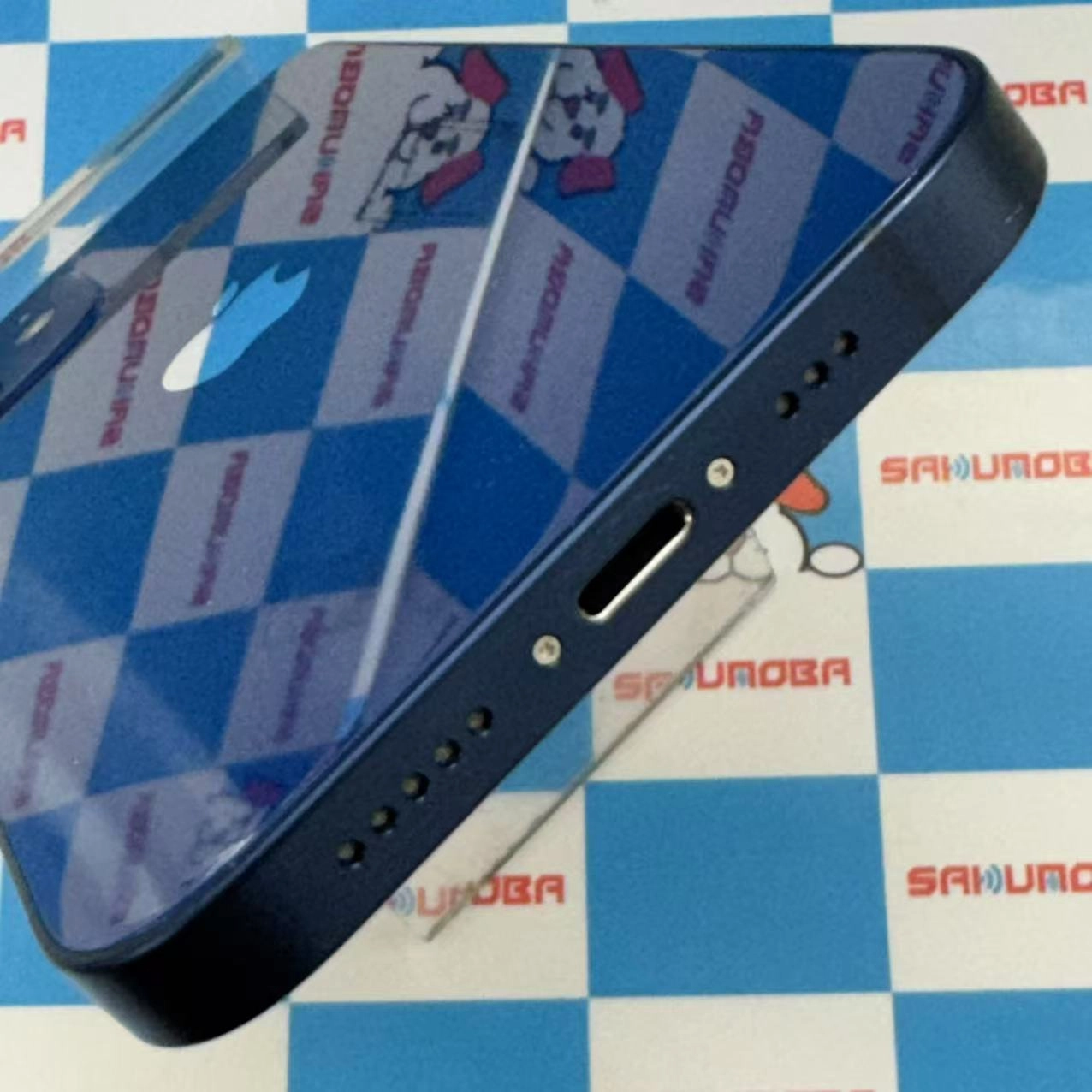 iPhone12 64GB ブルー MGHR3J/A SIMロック解除済 docomo 美品