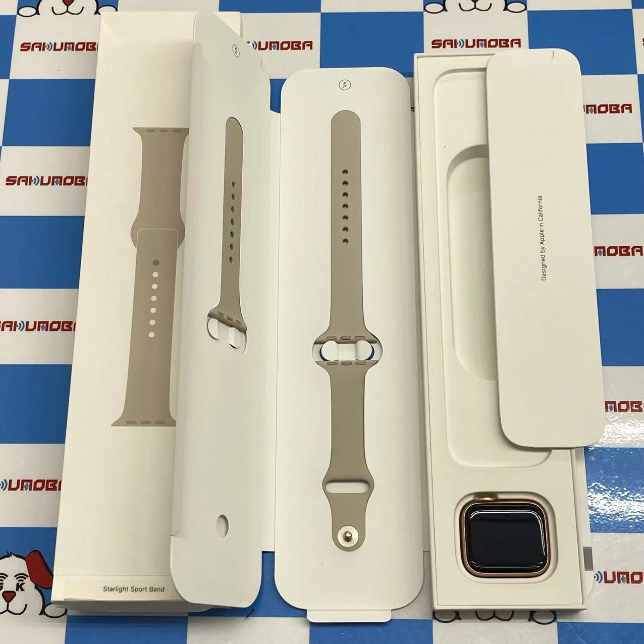 Apple Watch SE 40MM  GPS+Cellularモデル 32GB スターライト MKQX3J/A SIMフリー