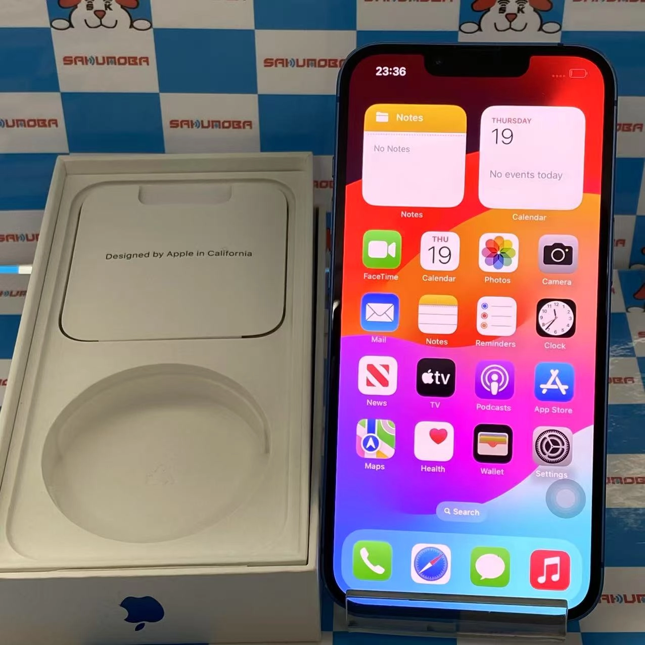 iPhone13 256GB ブルー MLNM3J/A AU版SIMフリー