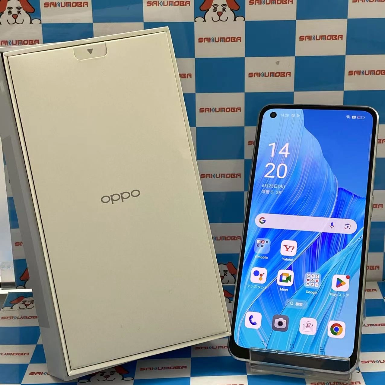 OPPO Reno9 A 128GB ムーンホワイト A301OP SoftBank版SIMフリー 新品同様