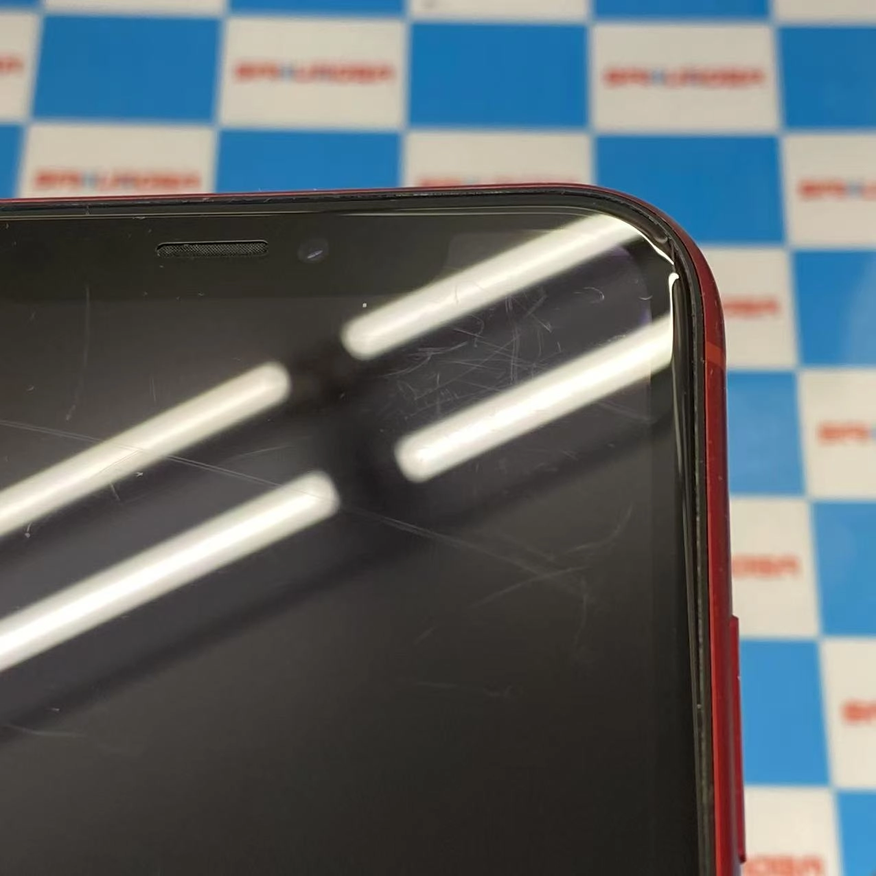 iPhoneXR 64GB Product Red MT062J/A SIMロック解除済 au 訳あり品