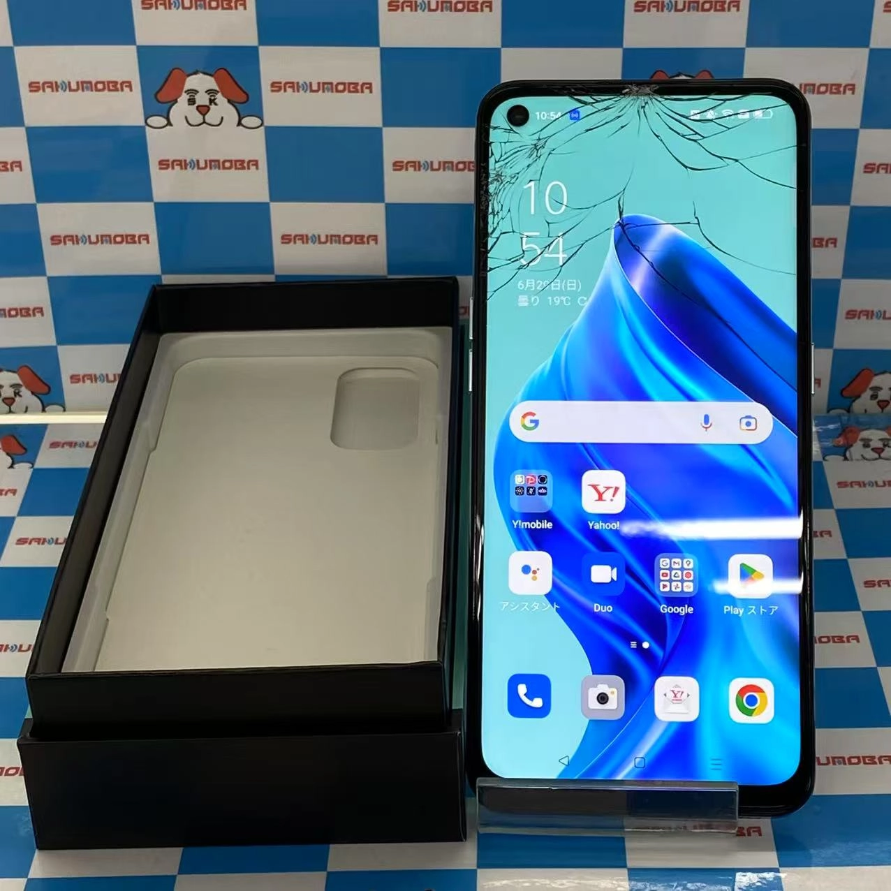 OPPO Reno5 A 6GB/128GB アイスブルー A103OP SoftBank版SIMフリー ジャンク品