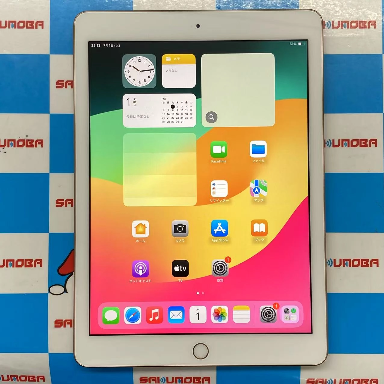 iPad 第6世代 Wi-Fiモデル 128GB ゴールド MRJP2J/A ジャンク品