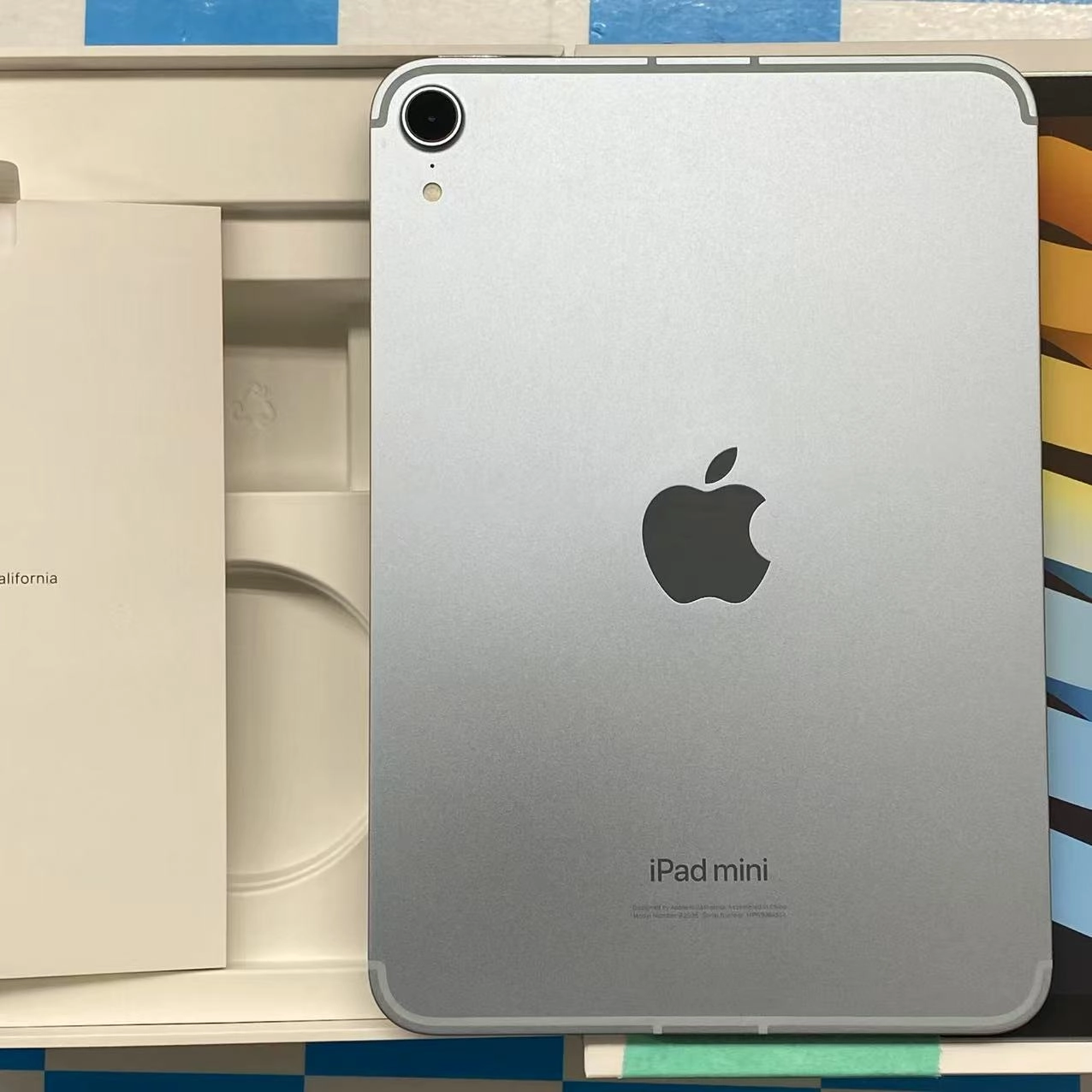 iPad mini 第7世代 Wi-Fi+Cellular 128GB ブルー MXPP3J/A SIMフリー 新品同様