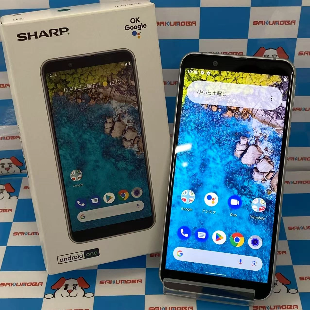 Android One S7 32GB シルバー S7-SH SoftBank版SIMフリー 美品