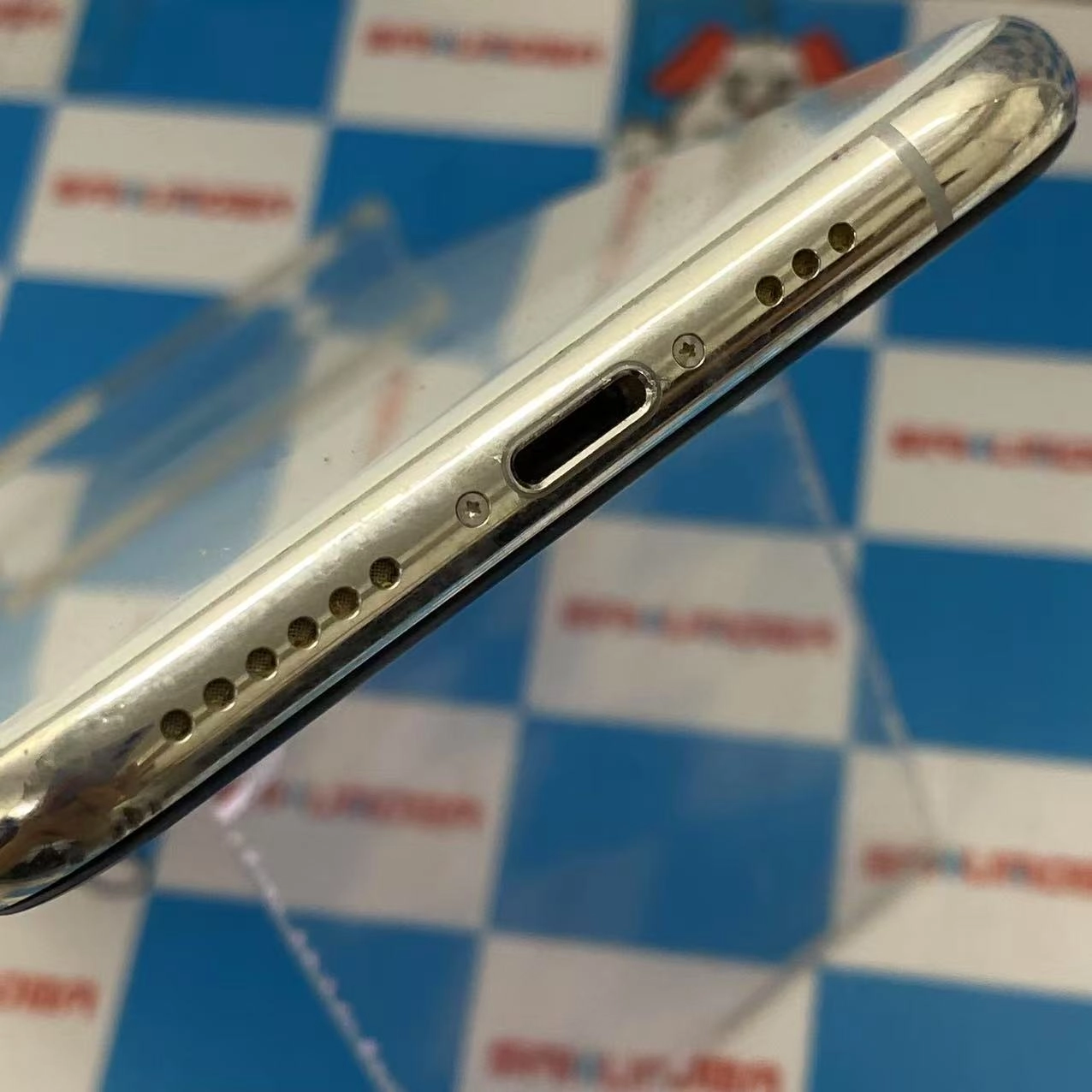 iPhoneXS 64GB シルバー MTAX2J/A SIMロック解除済 au ジャンク品