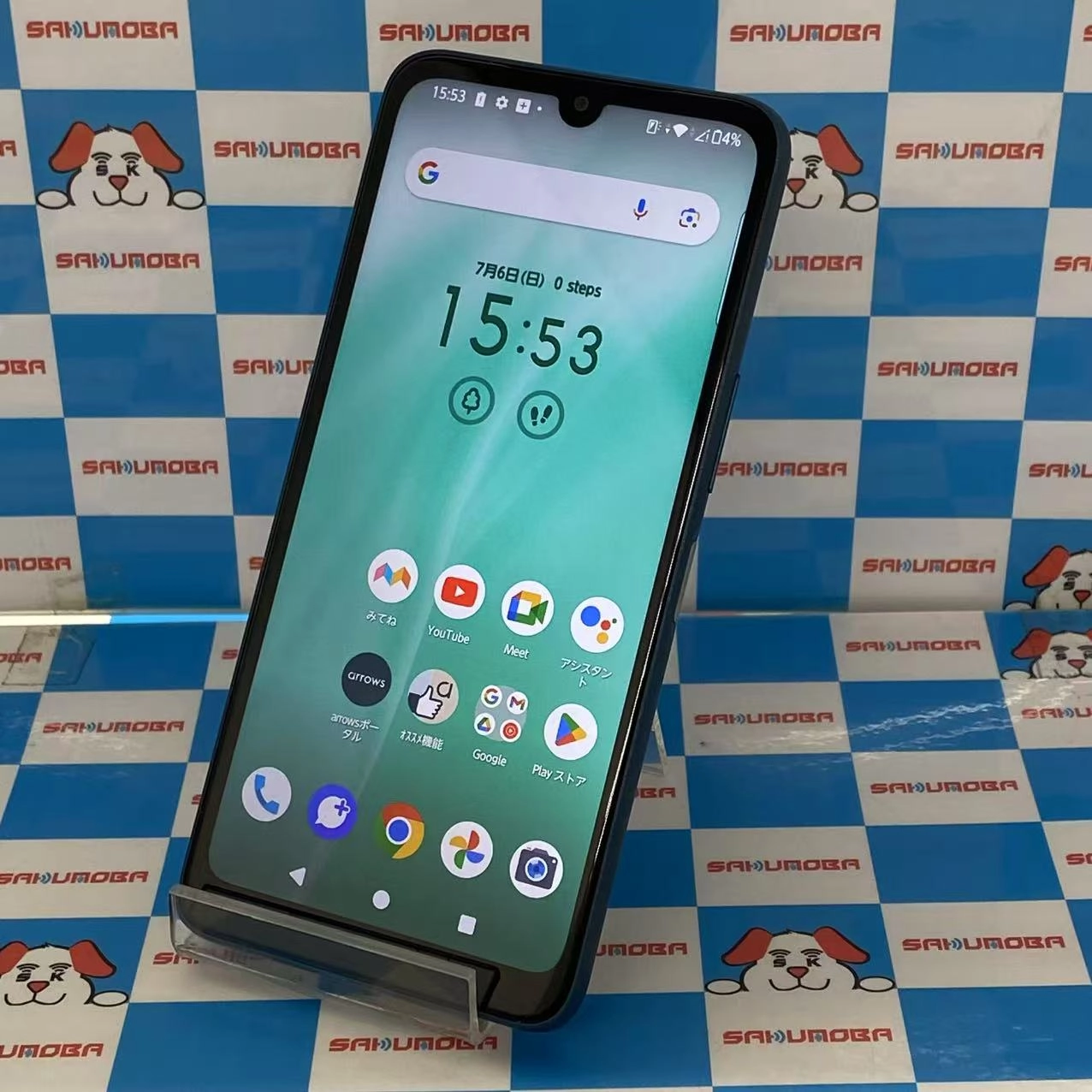 arrows We2 4GB/64GB ライトブルー FCG02 SIMロック解除済 au 極美品