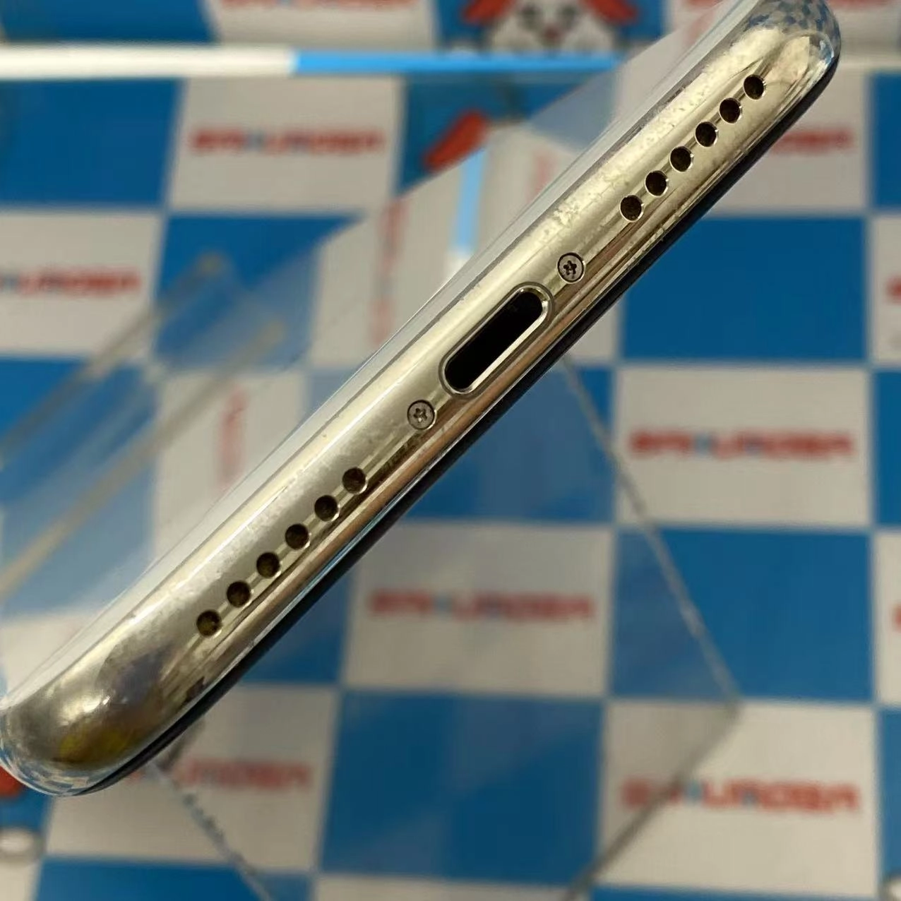 iPhoneX 256GB シルバー MQC22J/A SIMロック解除済 au ジャンク品