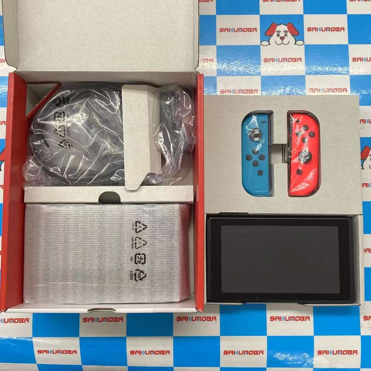 Nintendo Switch 本体 Joy-Con(L) ネオンブルー/(R) ネオンレッド 2022年モデル 32GB HAD-S-KABAH 極美品 ネオンブルー/ネオンレッド