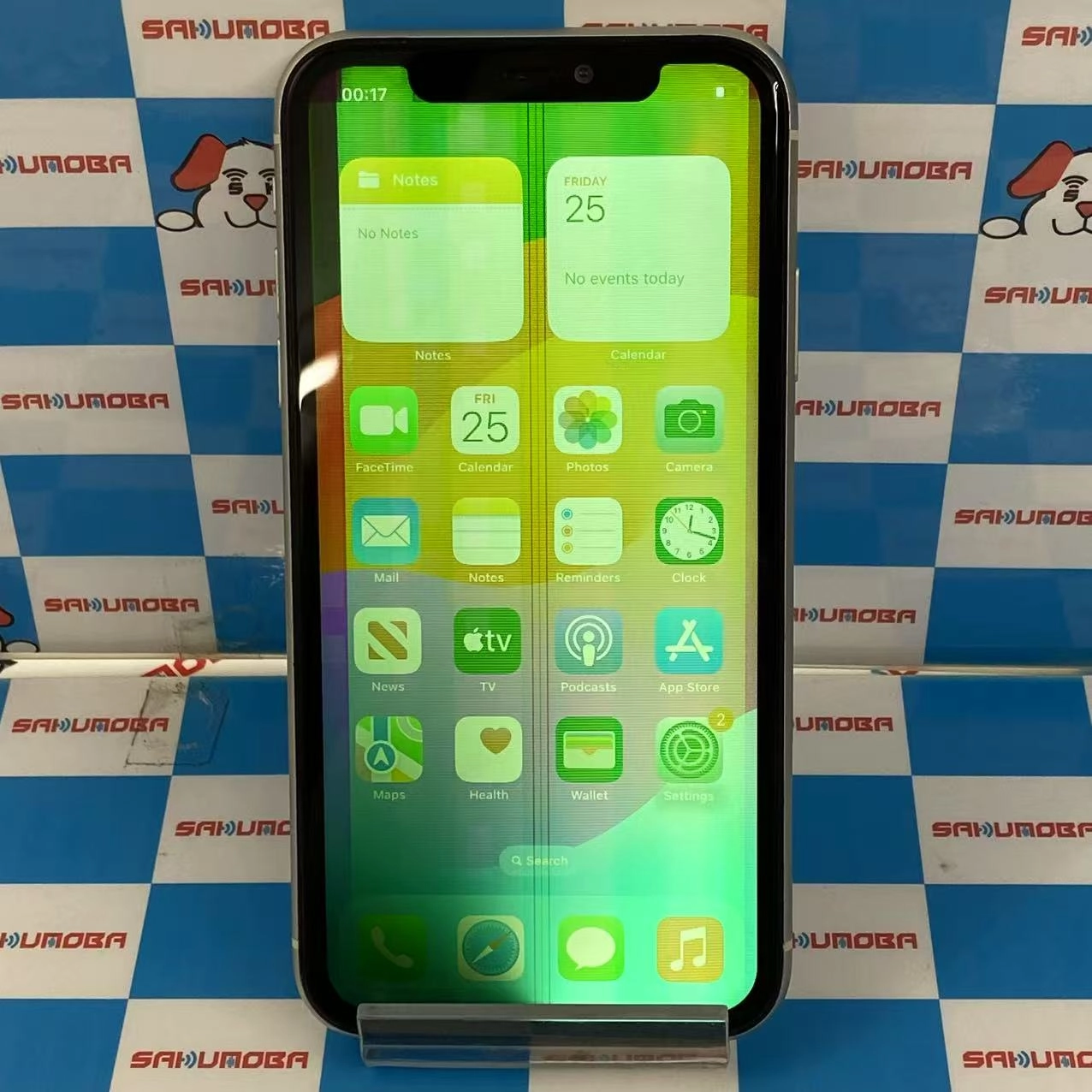 iPhone11  ホワイト　64G  ジャンク品 iPhone 11 64GB White simフリー ジャンク（33573）¥8,000（S