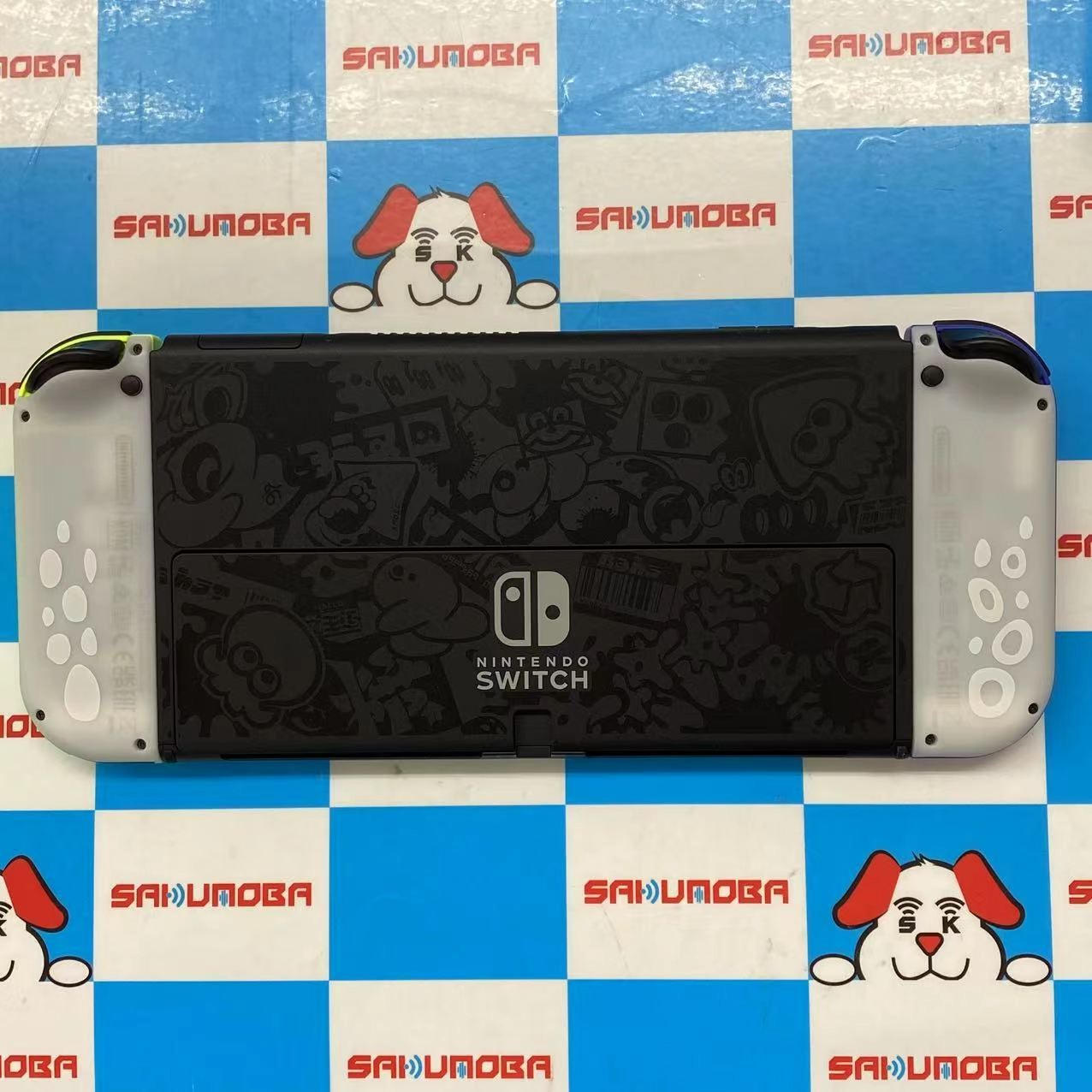 Nintendo Switch(有機ELモデル) スプラトゥーン3エディション 32GB ブラック HEG-S-KCAAA(JPN) 美品