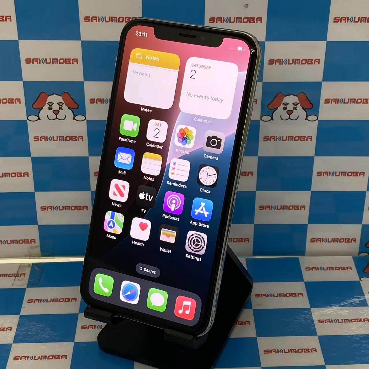 iPhoneXS 64GB シルバー MTAX2J/A docomo版SIMフリー