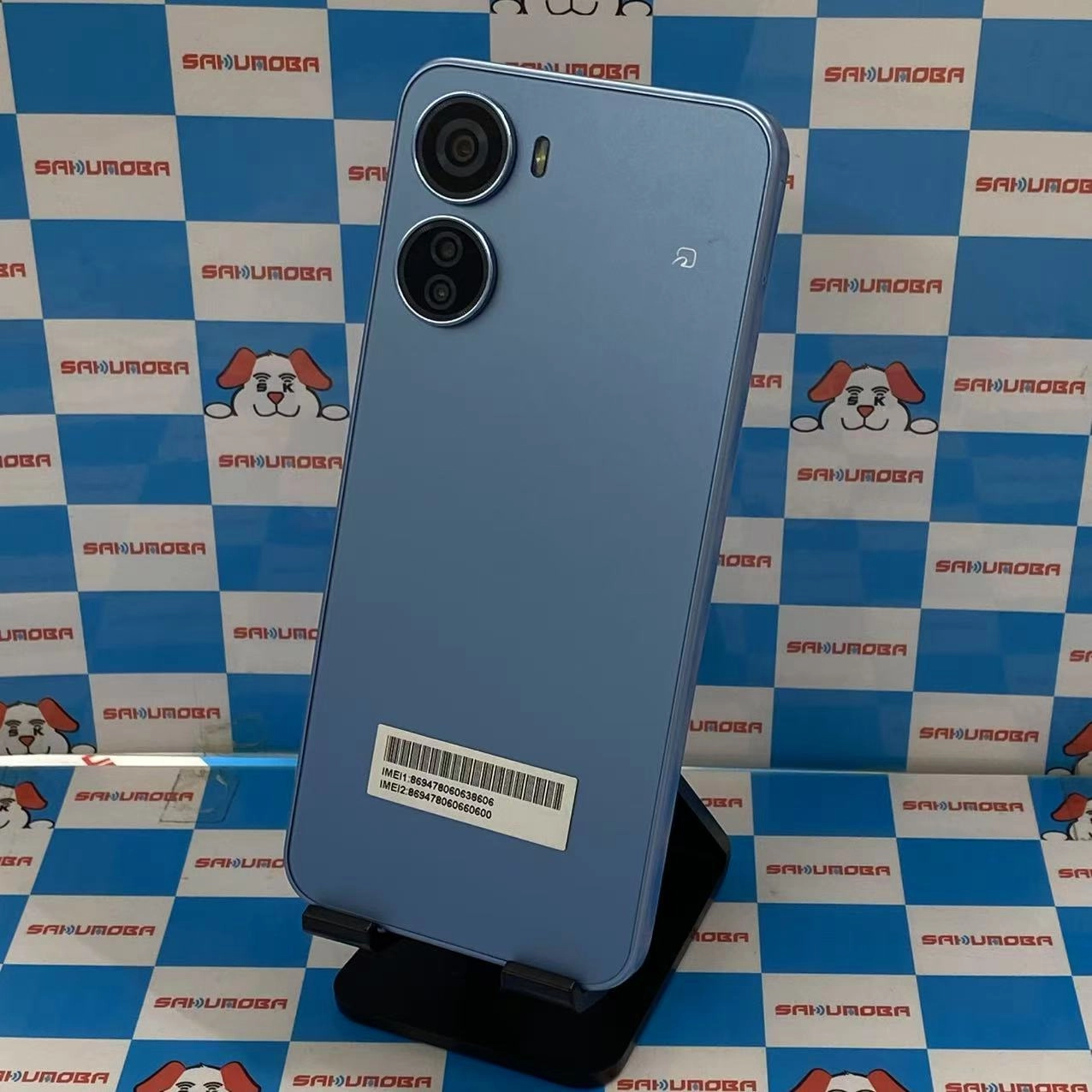 Libero 5G IV 128GB ブルー A302ZT SIMロック解除済 Y!mobile版SIMフリー 極美品