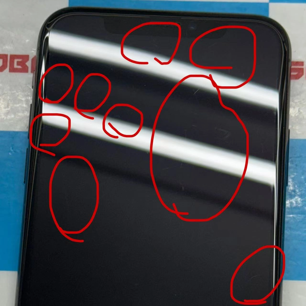 iPhoneX 64GB スペースグレイ MQAX2J/A docomo版SIMフリー ジャンク品