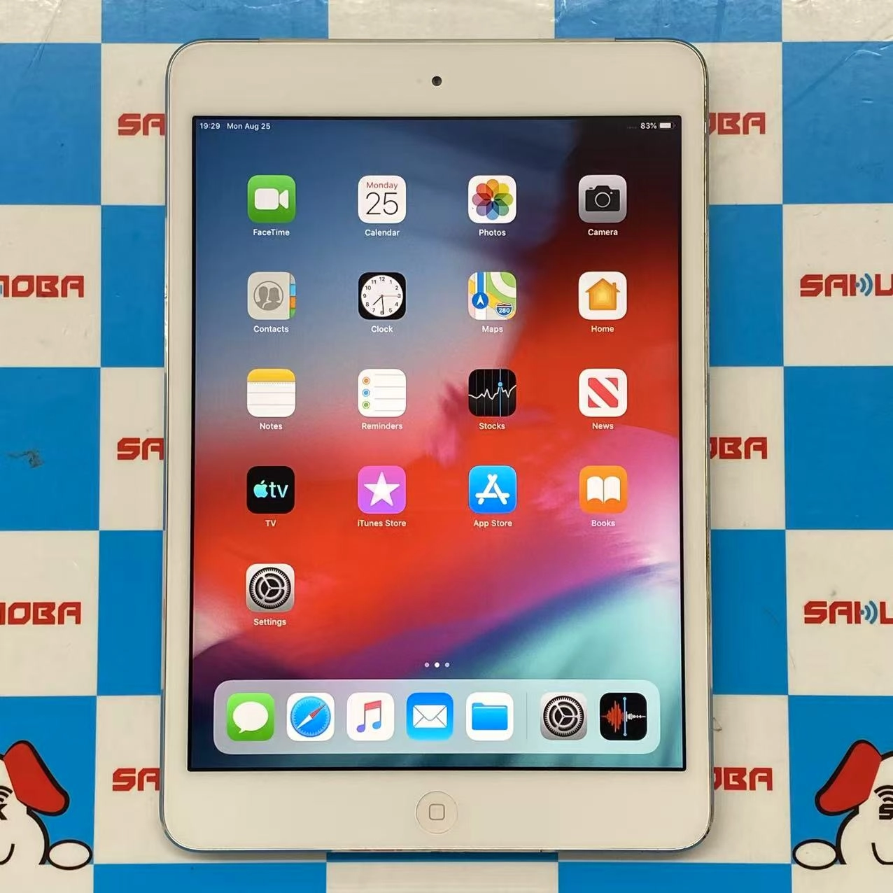 iPad mini 第2世代 Wi-Fi+Cellular 16GB シルバー ME814J/A SoftBank 美品