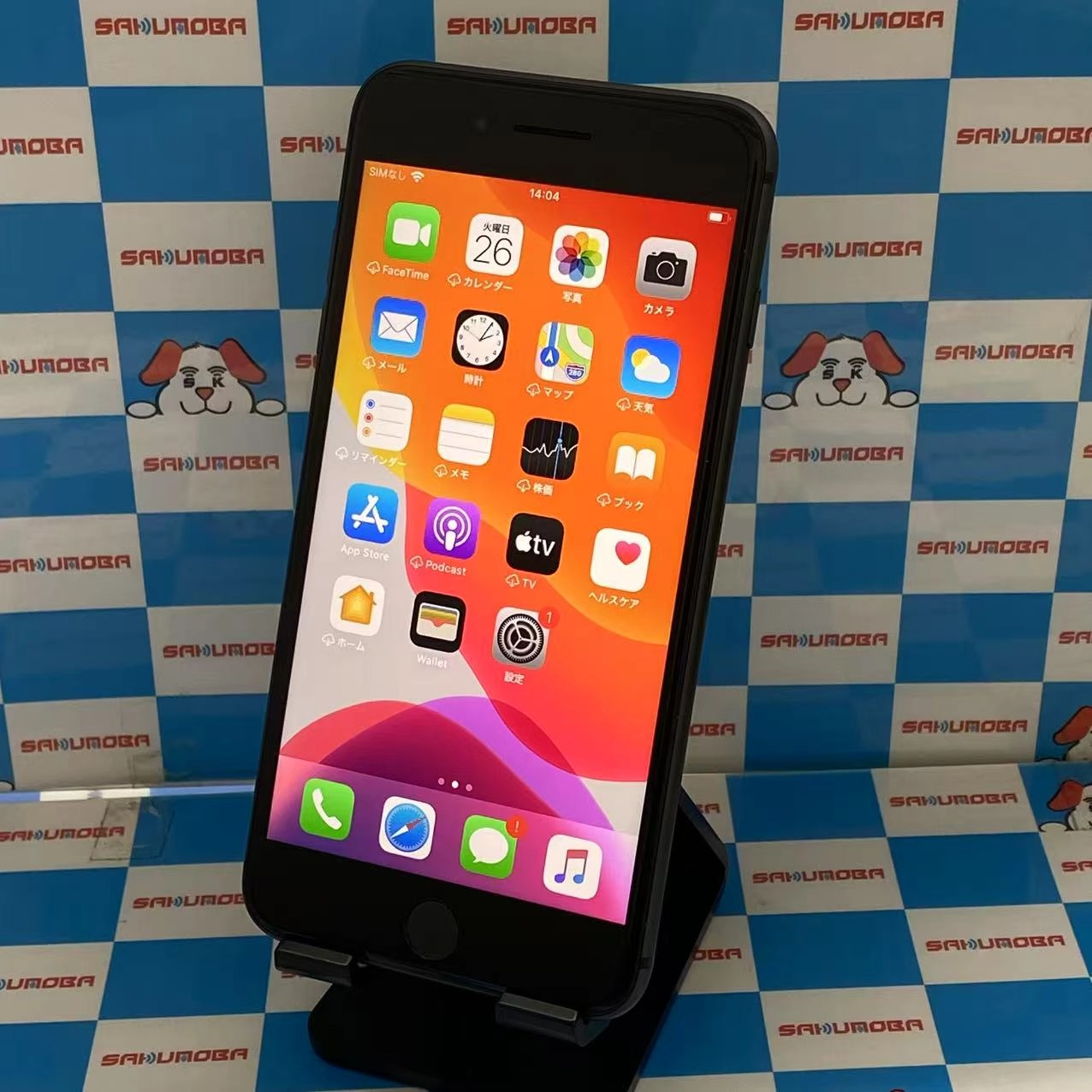 iPhone8 Plus 64GB スペースグレイ MQ9K2J/A SIMロック解除済 docomo