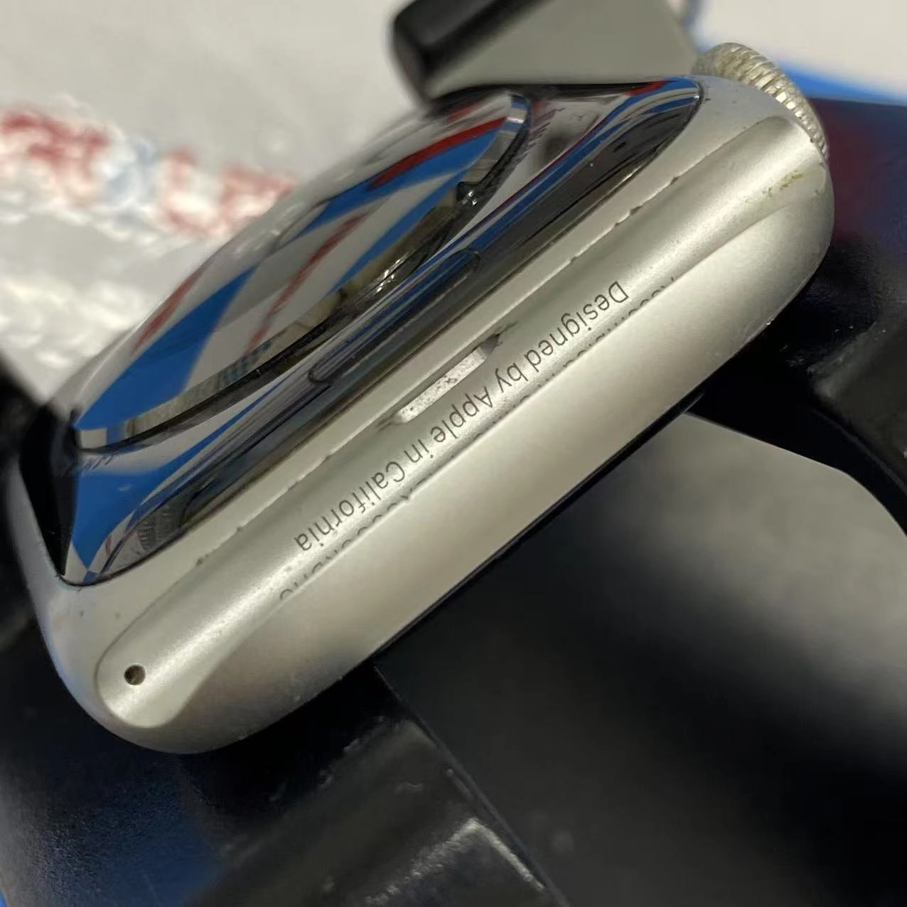 Apple Watch Nike+ Series 4 44mm GPSモデル 16GB シルバー MU6K2J/A ジャンク品