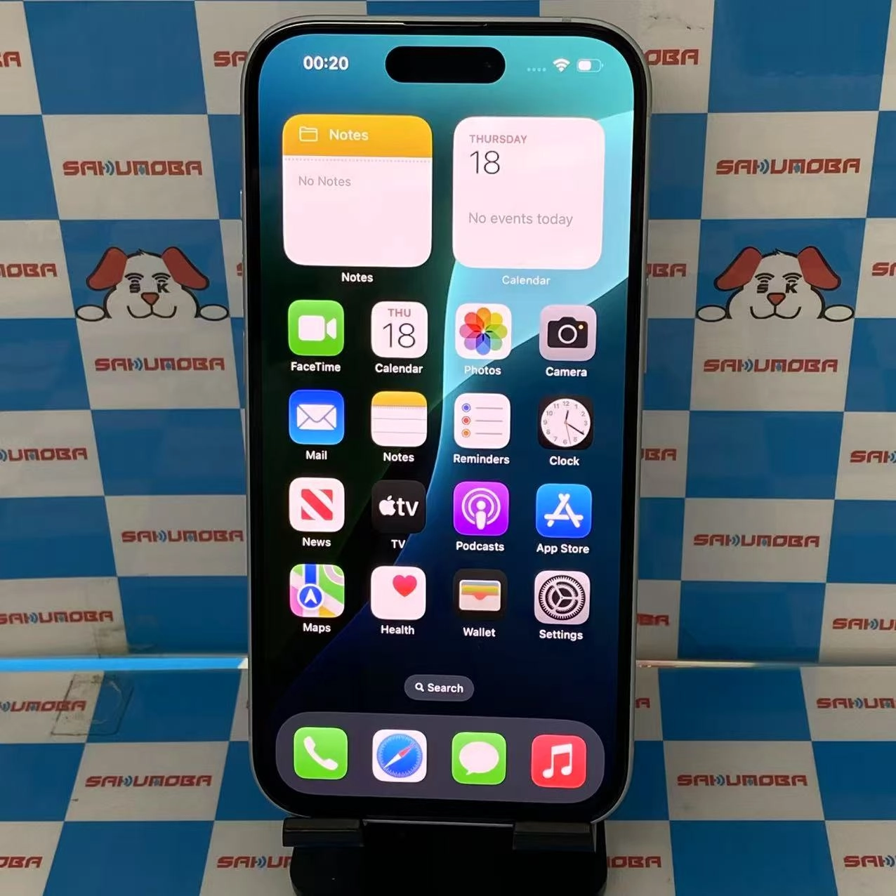 iPhone15 128GB ブルー SIMフリー docomo iPhone15 128GB ブルー MTML3J/A docomo版SIMフリー | 中古