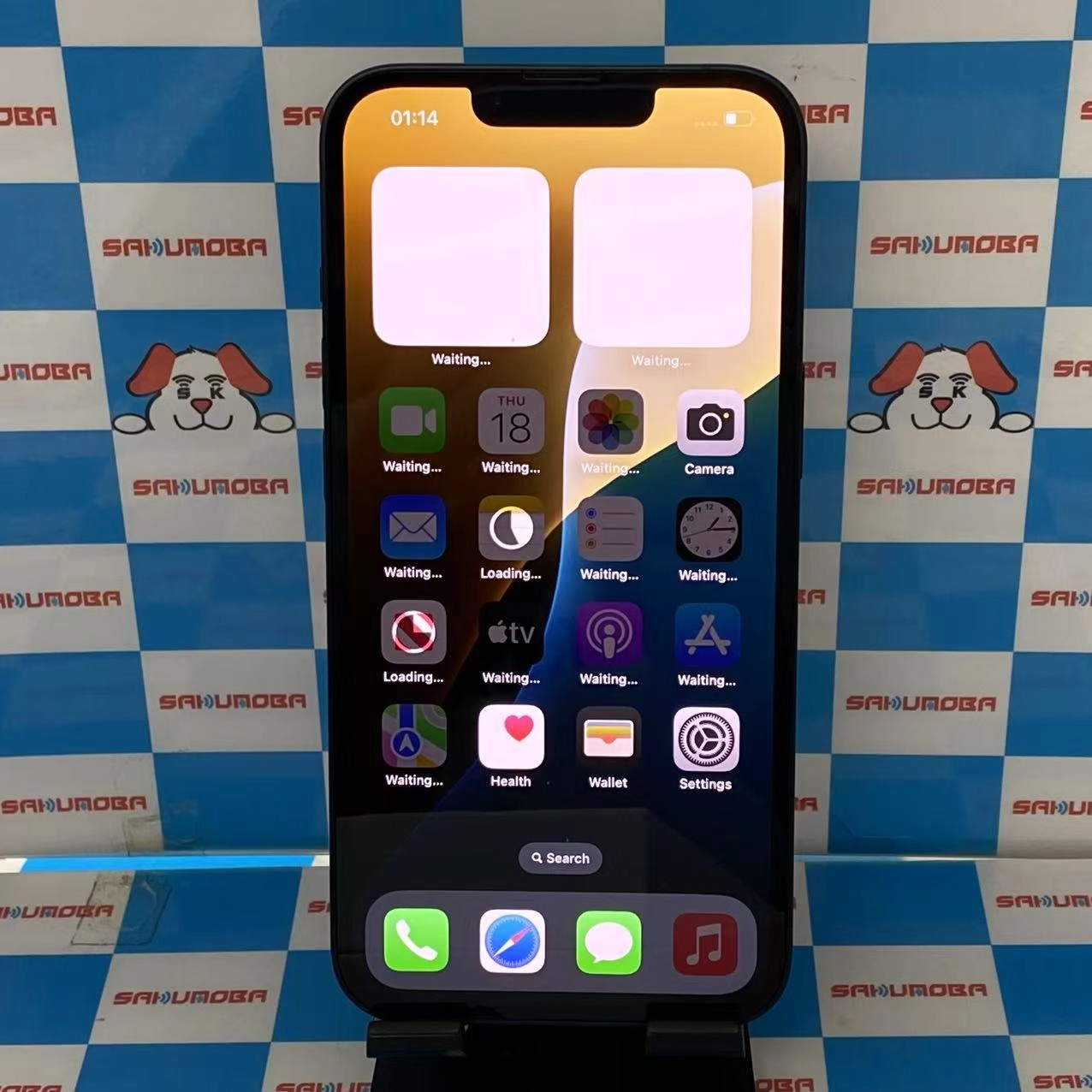 iPhone13 128GB ミッドナイト MLNC3J/A SoftBank版SIMフリー 美品