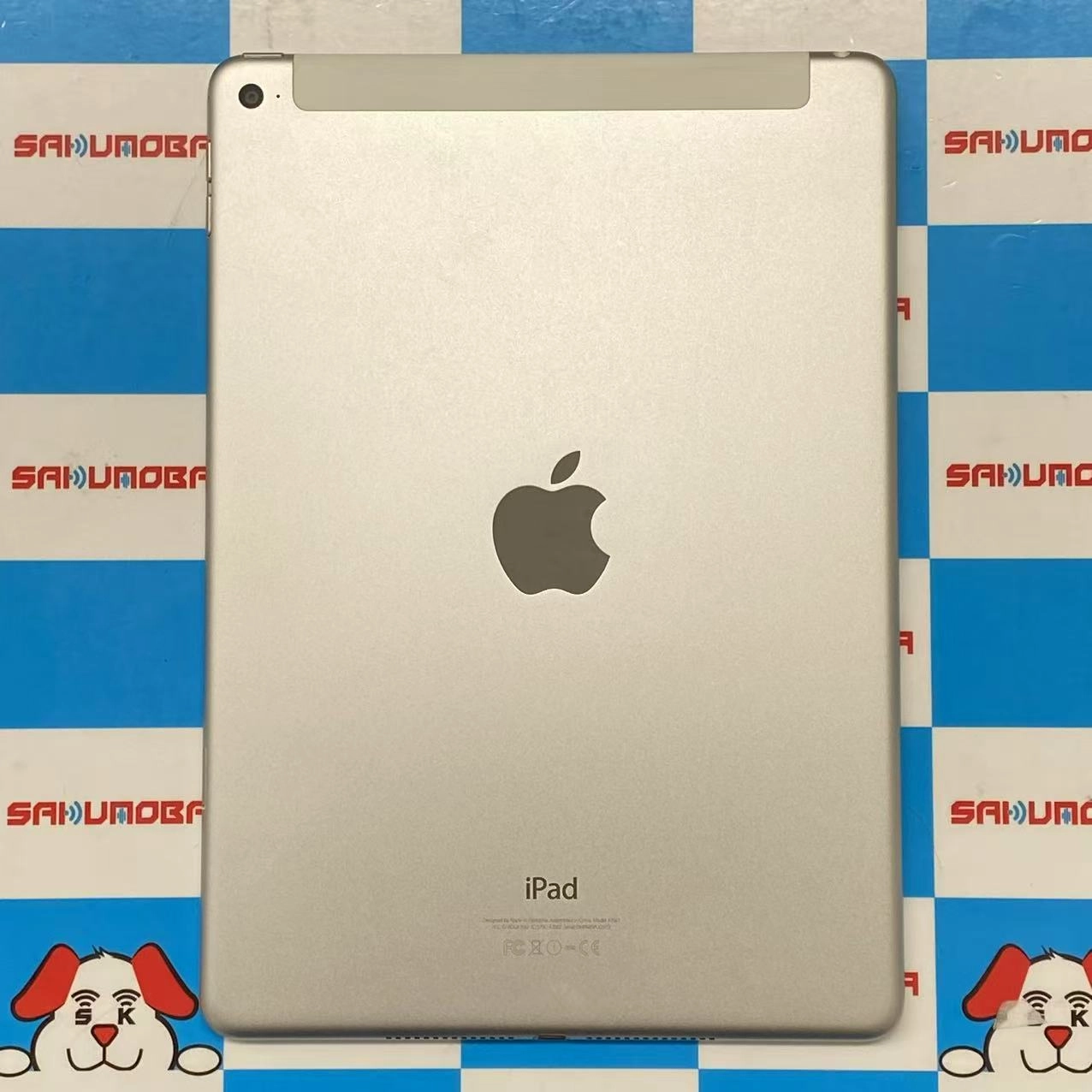 iPad Air 第2世代 Wi-Fi+Cellularモデル 128GB MGWM2J/A SoftBank版 美品 シルバー
