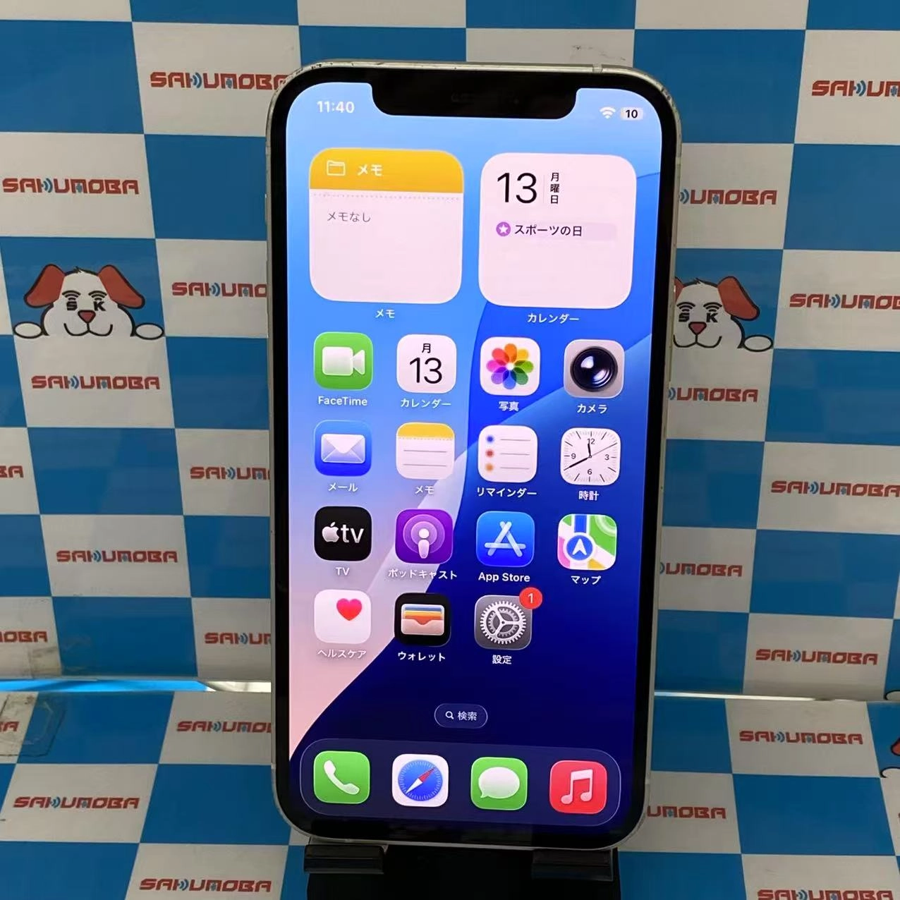 iPhone12 64GB MGHP3J/A docomo版SIMフリー バッテリー91% ホワイト