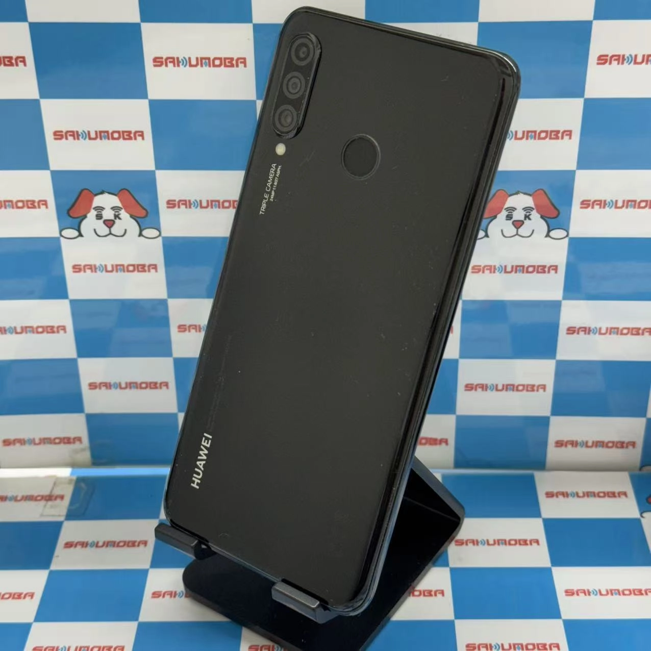 HUAWEI P30 lite 128GB ミッドナイトブラック HWV33 AU版SIMフリー au