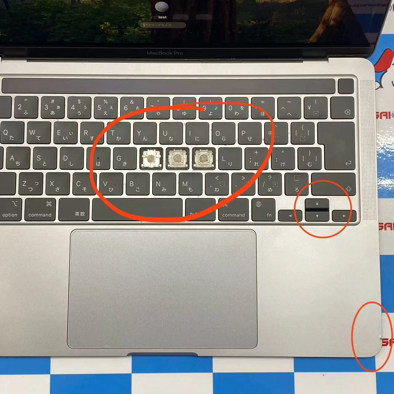 MacBook Pro 13インチ 2020年 Apple M1 16GB/1TB スペースグレイ MJ123J/Aジャンク品